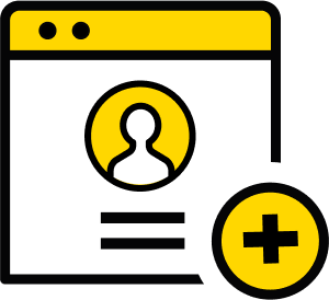 ステップ1のアイコン