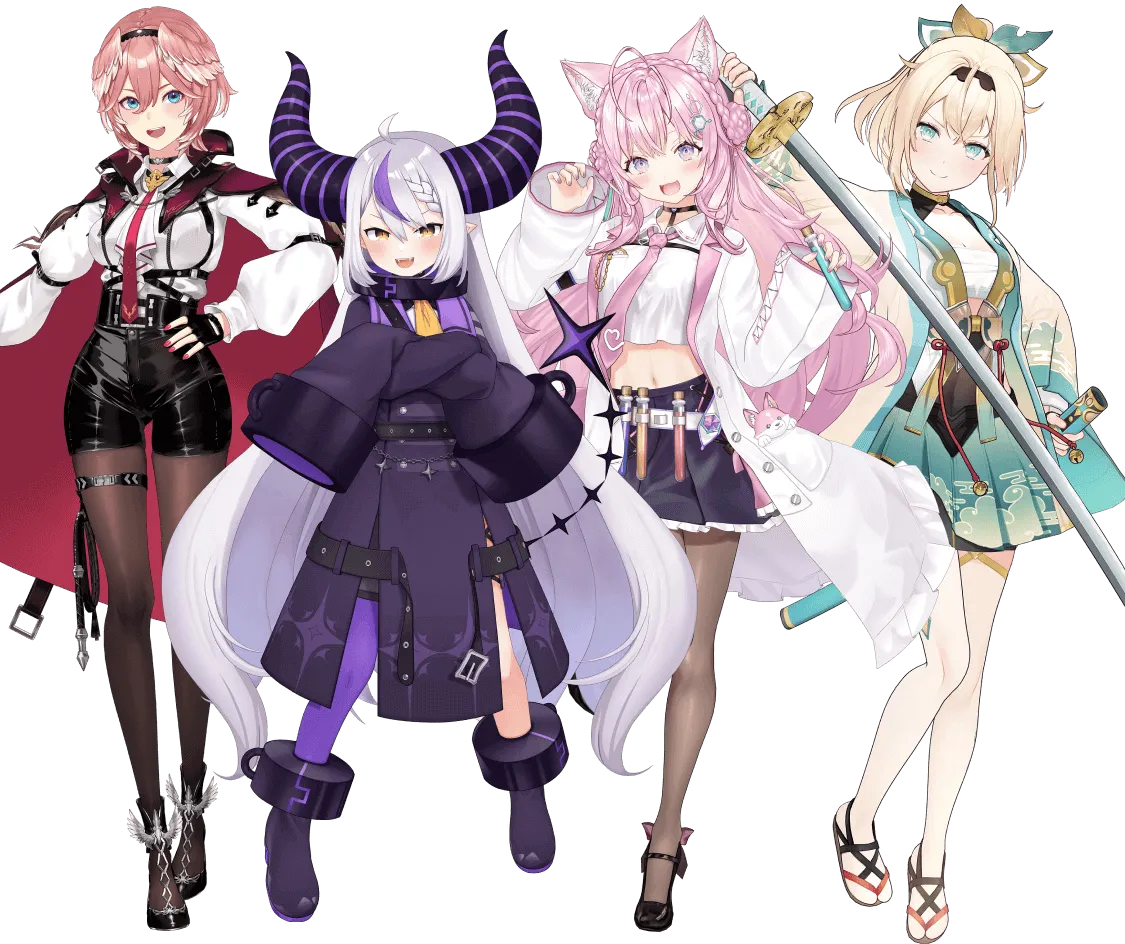 holoXメンバーの画像