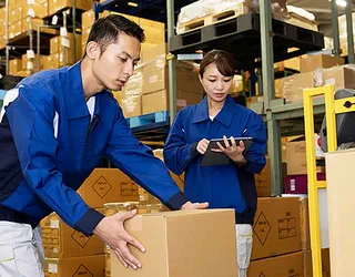 搬出作業の様子